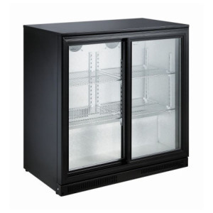 SEO optimized Title Tag for the product Refrigerated Back Bar 198L 2 Sliding Doors CombiSteel