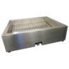 Inclined Crushed Ice Bin with Side Drain GN 2/1 - Efficient design for catering