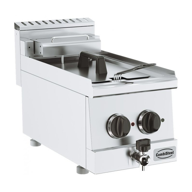 Professional Electric Fryer - 10 L Stainless Steel Tank CombiSteel