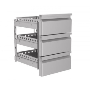 Bloc 3 Drawers Monobloc for Refrigerated Table - CombiSteel Quality