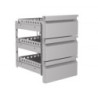 Block 3 Drawers for Refrigerated Table - CombiSteel