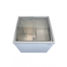 Chest Freezer Glass 198 L CombiSteel Professional