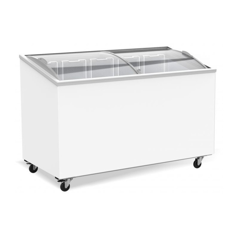 Chest Freezer 397 L Glass CombiSteel: Prof, Eco & Robust