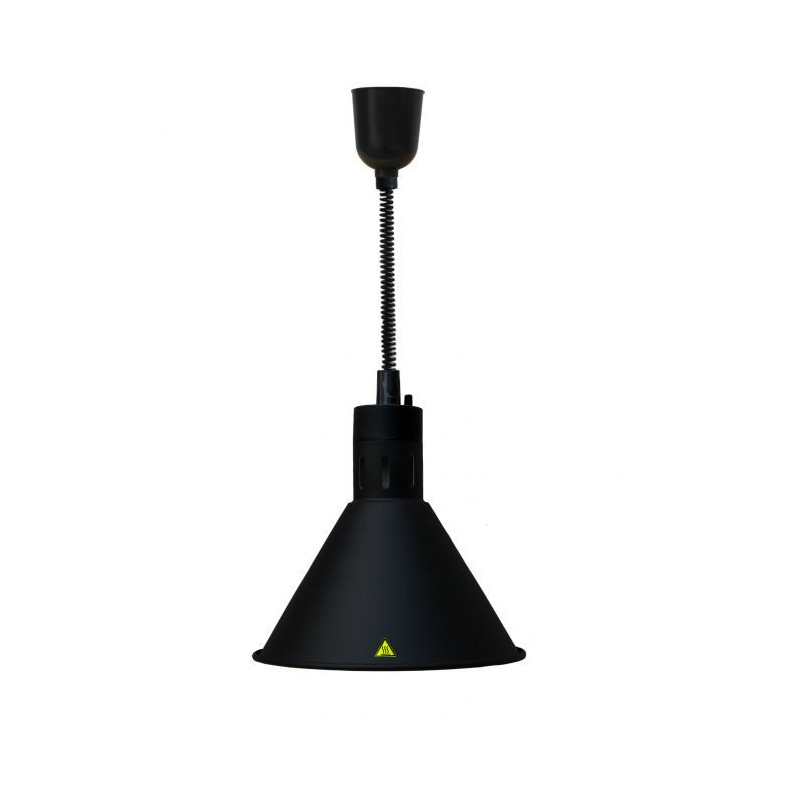 Conical Black Heat Lamp - Combisteel - Warmth & Elegance