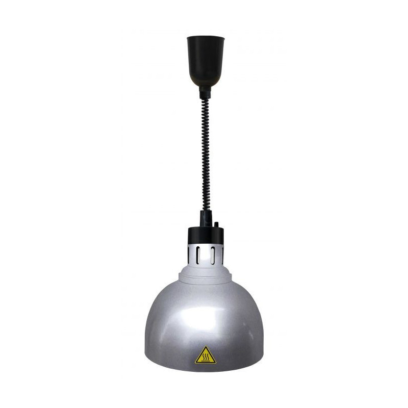 Lampe Chauffante Ronde Argent - CombiSteel - Équipement Horeca