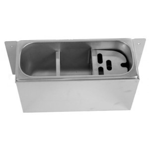 Professional Stainless Steel Ice Cream Scoop Sink - CombiSteel