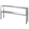 Shelf Table 2 Levels 1800x300mm | CombiSteel - Quality Stainless Steel Furniture