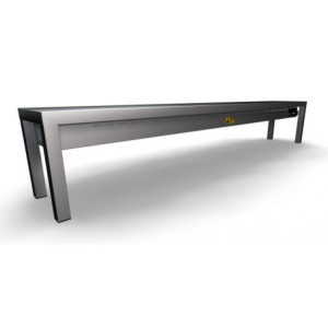 Ceramic Heated Table Shelf - 1 Level - L 2000 x D 300 mm - CombiSteel