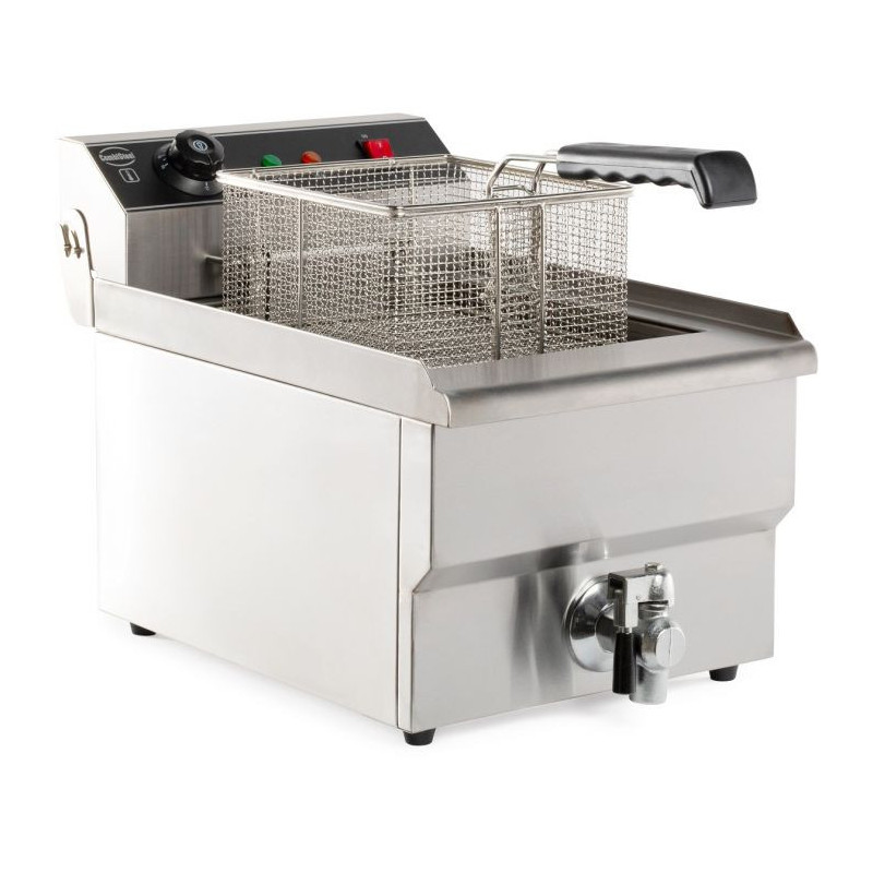 Electric Deep Fryer Prof 8L 3300W - Brand CombiSteel