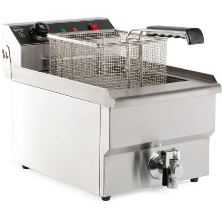 Electric Deep Fryer Prof 8L 3300W - Brand CombiSteel