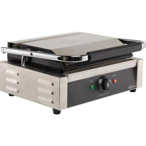 Grill Panini Simple Contact - Grooved Plates - CombiSteel