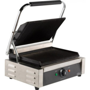 Grill Panini Kontakt Einfach Gerillte Platten CombiSteel