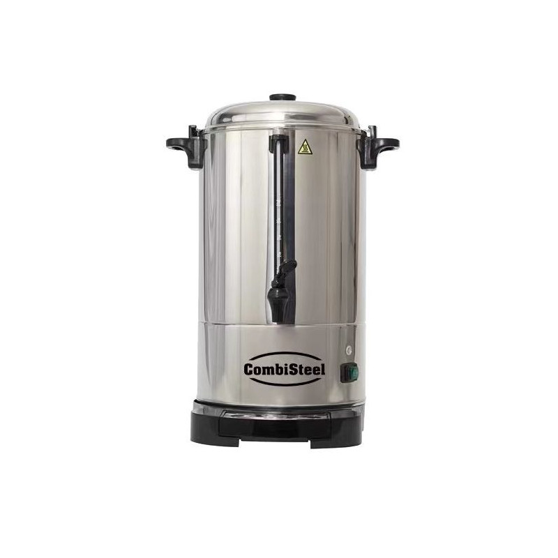 Double-Walled Coffee Percolator - 6L in Stainless Steel Combisteel