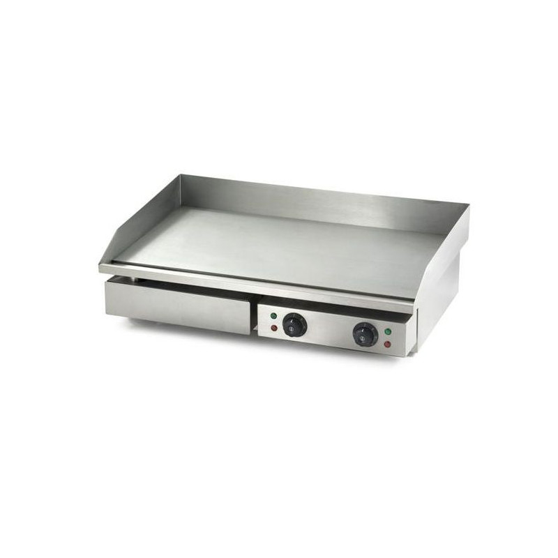 Plancha Electrique Lisse - Acier Inox AISI 430 - 73 cm Combisteel