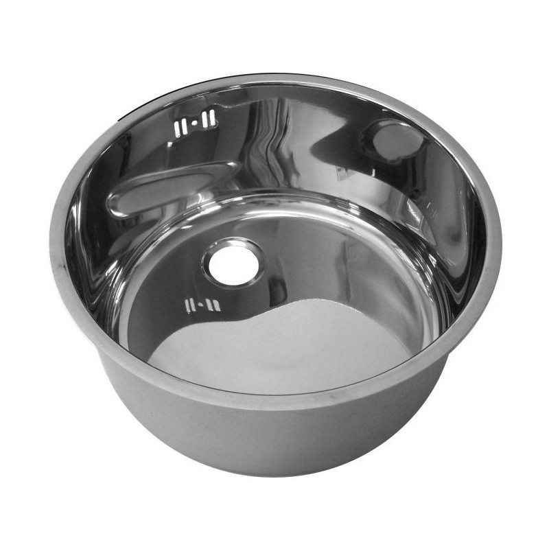 Round Stainless Steel Sink Ø 300 mm - CombiSteel | AISI 304 Quality