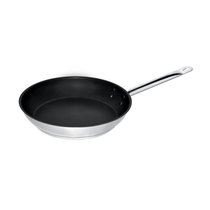 Non-stick Pan Combisteel Ø 28 - 3.1 L, Stainless Steel