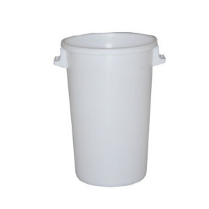 White Trash Can 100L CombiSteel - Professional Waste Management