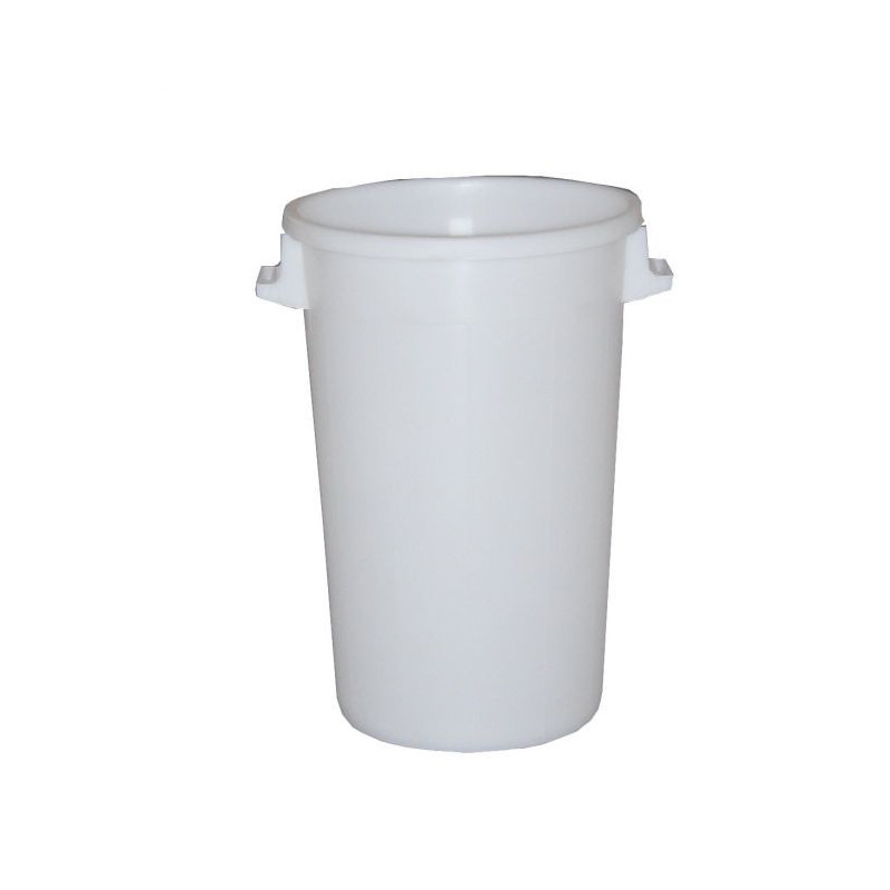 White Trash Can 100L CombiSteel - Professional Waste Management