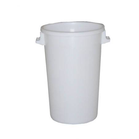 White Trash Can 120 L CombiSteel - Ideal for Professional Kitchen