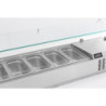 Refrigerated Saladette to Place - 8 GN 1/3 - CombiSteel: Ideal for catering