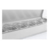 Stainless Steel Refrigerated Saladette 6 GN 1/4 - Combisteel SEO: Food Freshness & Refrigeration