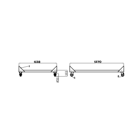 Support Salades 3 Portes CombiSteel - Effizient & Robust