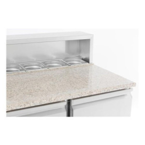 Pizza Cabinet 2 Doors 5 GN 1/6 Stainless Steel CombiSteel