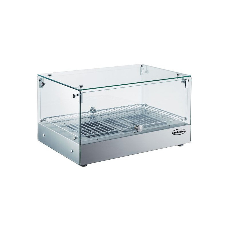 Vitrine Chauffante CombiSteel - Maintien au chaud 35L