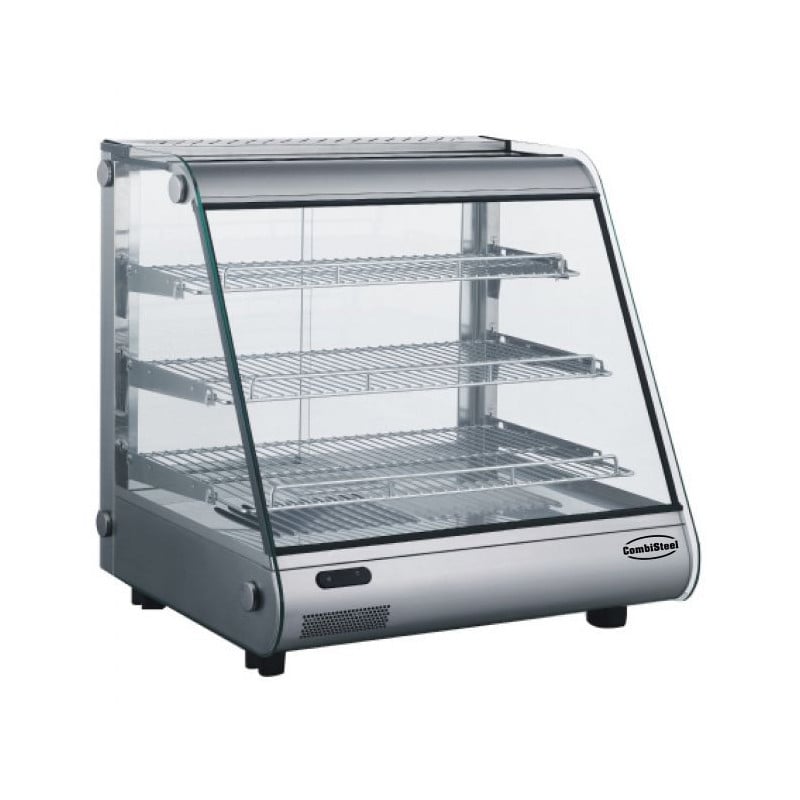 Heated Display Case 130L Combisteel | Professional heat retention