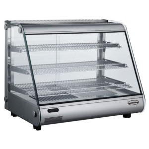 Professional Heated Display Case CombiSteel - 160 L in Stainless Steel