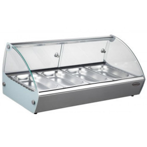 Heated Display Case to Place - 4 GN 1/3 - CombiSteel
