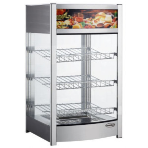 CombiSteel Heated Display Case - Effective warm holding