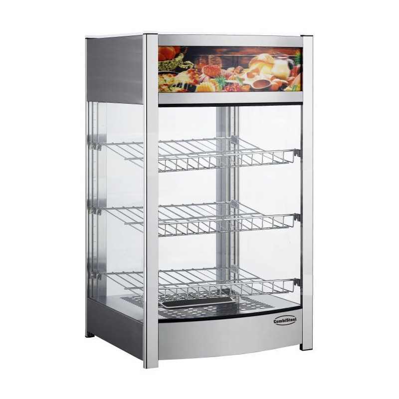 Vitrine Chauffante CombiSteel - Maintien chaud efficace