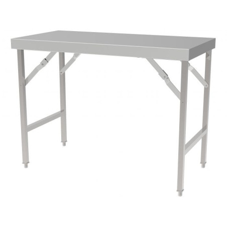 Stainless Steel Folding Table - Compact and Robust - Brand CombiSteel