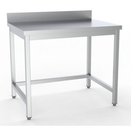 Table Inox professionnelle - Spacieuse et robuste