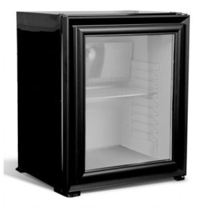 Mini-Kühlschrank mit Glastür - 60 L