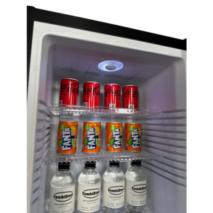 Mini Fridge Bar with Glass Door - 40 L