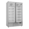 Stainless Steel 2-Door Negative Refrigerated Display Case - 1000 L CombiSteel