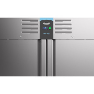 Kühlschrank mit negativer Temperatur aus Edelstahl - 1400 L - 2 Volltüren - Combisteel