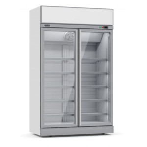 Kühlschrank mit negativer Temperatur - 2 Glastüren - 960 L - CombiSteel - Ideal für Frische und Kundenattraktivität