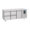 Positive Refrigerated Table GN 1/1 - 474 L - Door and 4 Drawers - CombiSteel