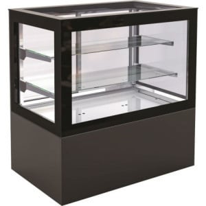 Kühlschrank mit positiver Kühlung 300L CombiSteel - Elegantes Schwarz