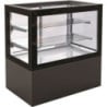 Positive Refrigerated Display Case 300L CombiSteel - Elegant Black