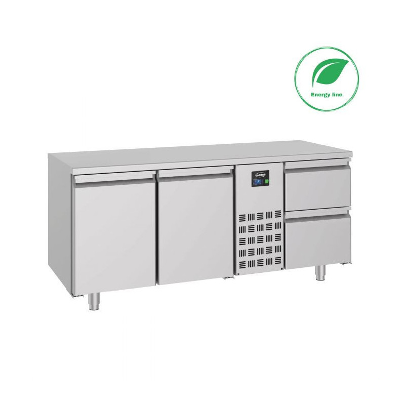 Refrigerated Positive Table GN 1/1 - CombiSteel - Energy saving