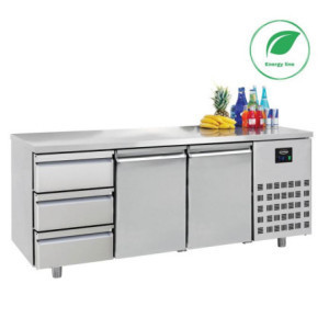 Refrigerated Positive Table GN 1/1 - CombiSteel - Energy Saving and Optimal Organization