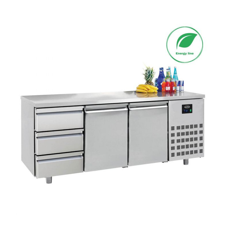 Refrigerated Positive Table GN 1/1 - CombiSteel - Energy Saving and Optimal Organization