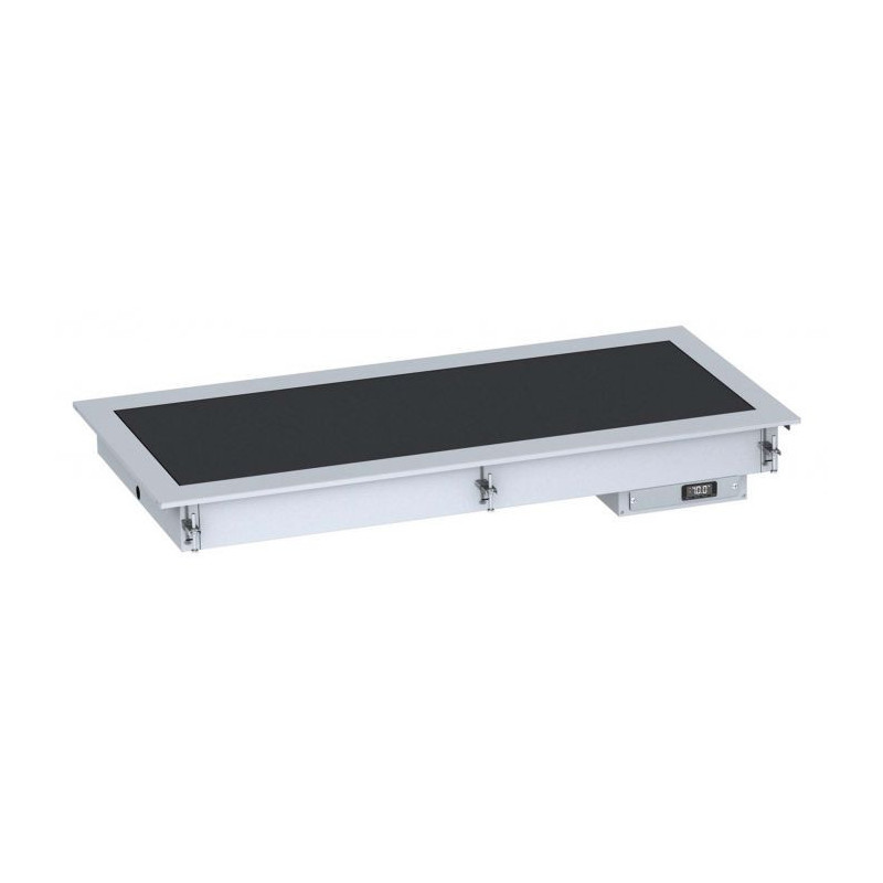 Drop-In Vitroceramic Hot Plate - Black Built-In Element