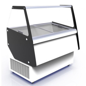 Ice Cream Display Cabinet Cuba - Capacity 13 x 5 L - CombiSteel - High Performance