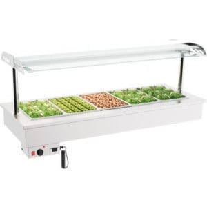 Bain-Marie Drop-In - 5 GN 1/1 - CombiSteel: Practical & efficient bain-marie.