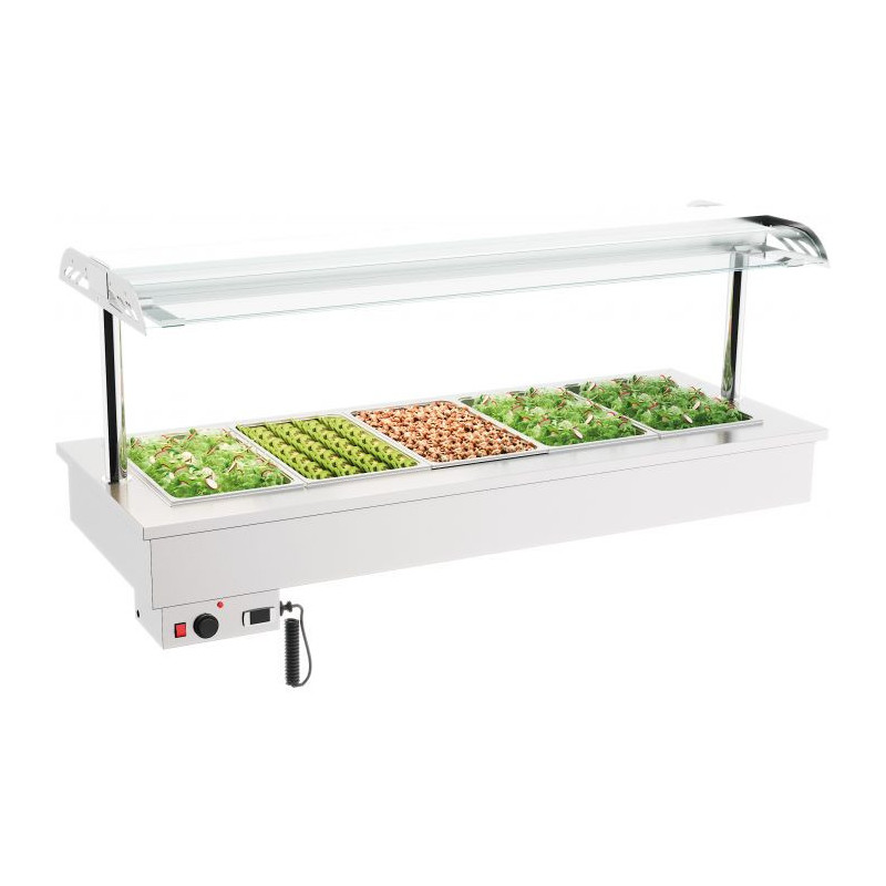 Bain-Marie Drop-In - 5 GN 1/1 - CombiSteel: Practical & efficient bain-marie.